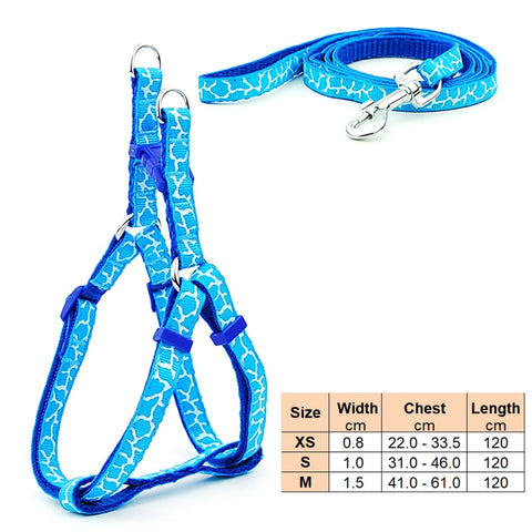 Dog Cat Adjustable Harness