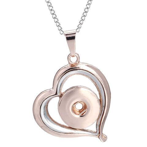 Three Color Snap Necklace