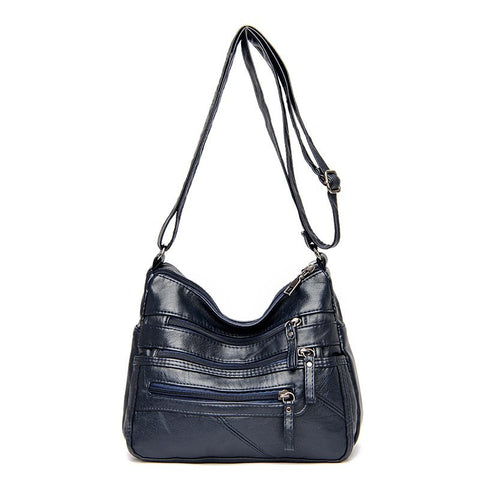 Women Soft Leather Shoulder Bags