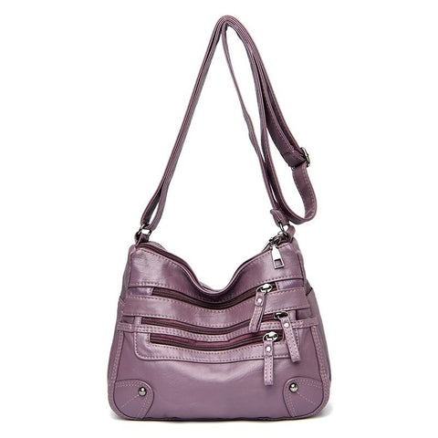 Women Soft Leather Shoulder Bags