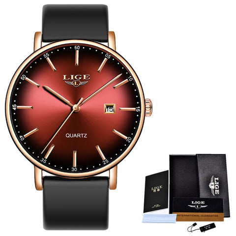 Mesh Belt Ultra-thin Quartz Watch