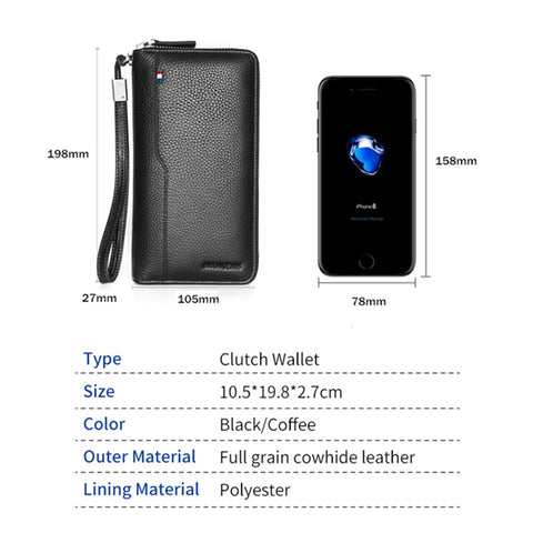 Men Genuine Leather Wallet