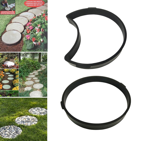 Garden Diy Plastic Mold Path