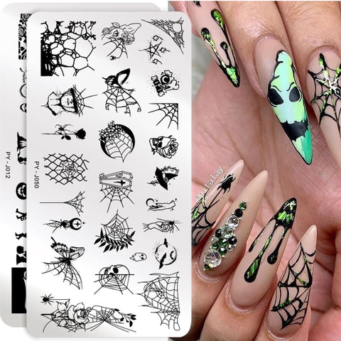 New Halloween Nail Stamping Plates