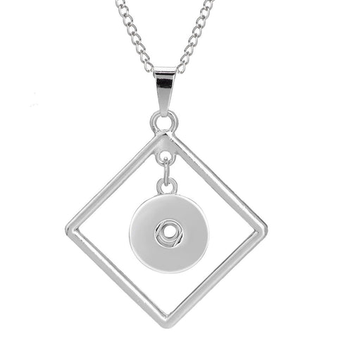 Three Color Snap Necklace