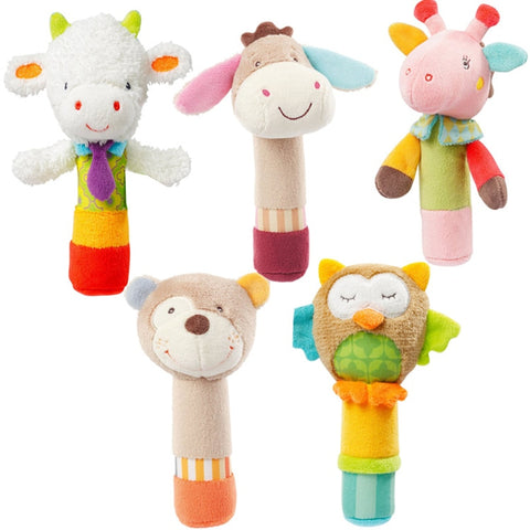 Baby Soft Cloth Rattle Ball Toys