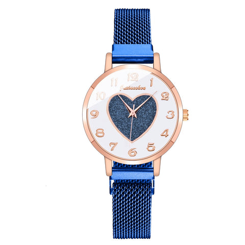 Women Romantic Heart Wrist Watches