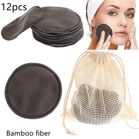Bamboo Fiber Washable Makeup Pads