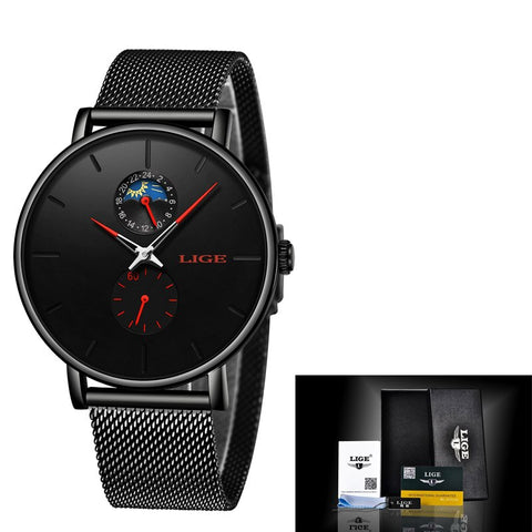 Mesh Belt Band Watch