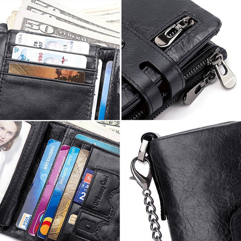 Men Fashion Short Wallets