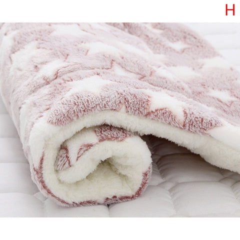 Dog Cat Soft Cushion Blanket