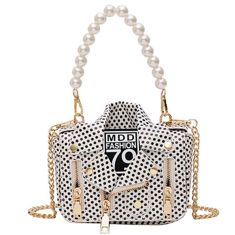 Women  Mini Jacket Shoulder Bag