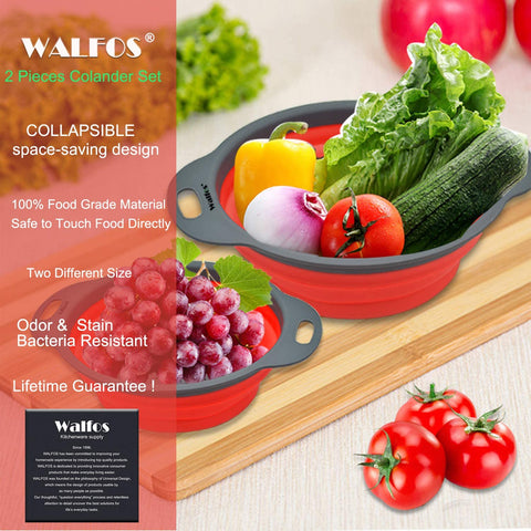 Foldable Silicone Kitchen Colander