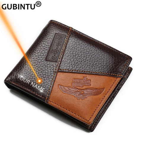 Genuine Leather Men Wallets