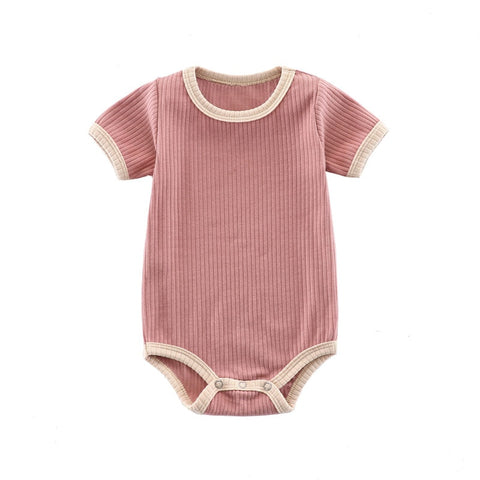 Baby Romper Ribbed Short