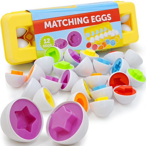 Baby Montessori Smart Eggs Toy