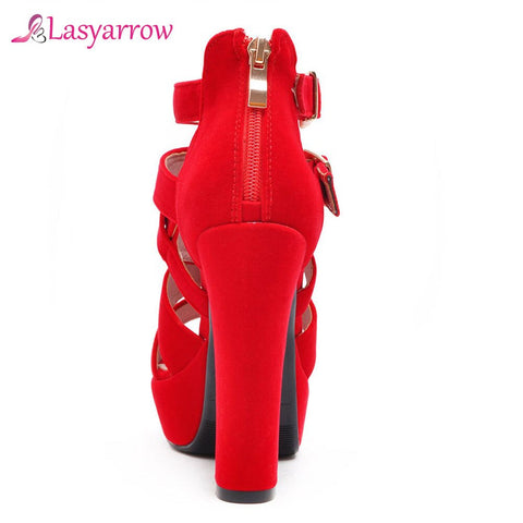 Women Ankle Strap Cross Tied  Sandals