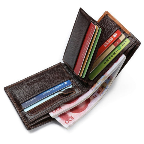 Genuine Leather Men Wallets