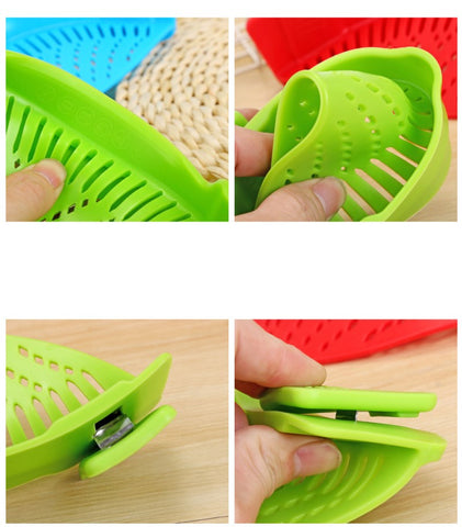 Silicone Leakproof drainer