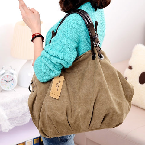 Women Canvas Messenger Bags