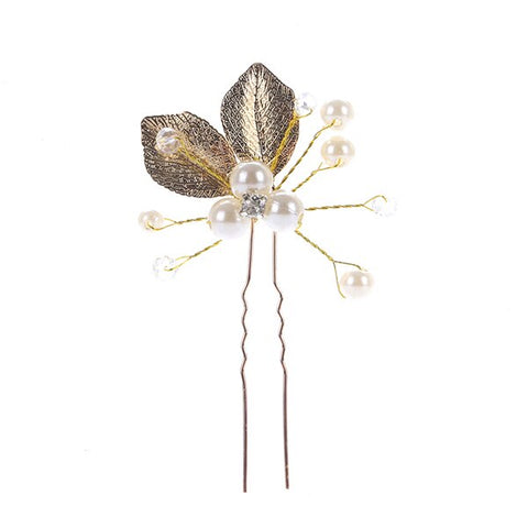 Women Pearl Rhinestone Hairpins