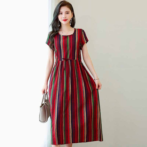 Woman Summer Beach Dress