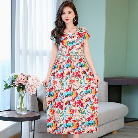 Woman Summer Beach Dress