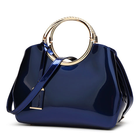 Women  Patent Leather Handbags