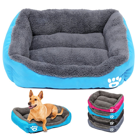 Dog Candy-colored Square Warm Bed
