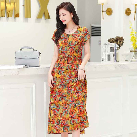 Woman Summer Beach Dress