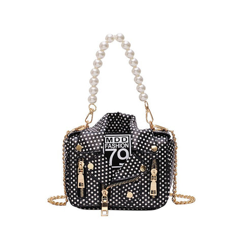 Women  Mini Jacket Shoulder Bag