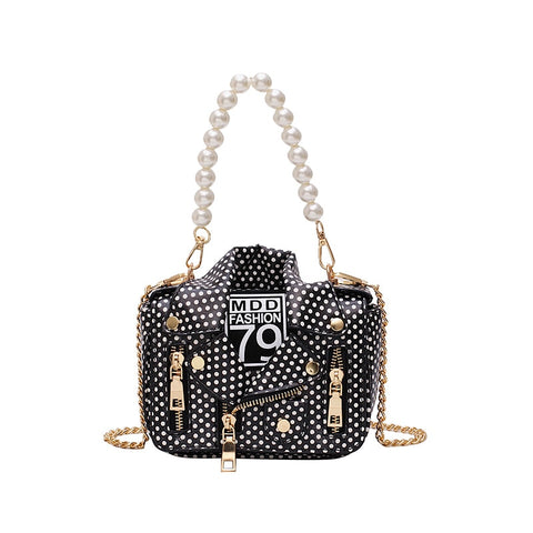 Women  Mini Jacket Shoulder Bag