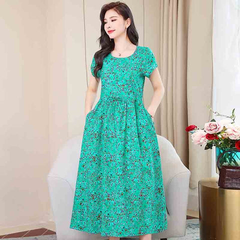 Woman Summer Beach Dress