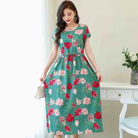 Woman Summer Beach Dress
