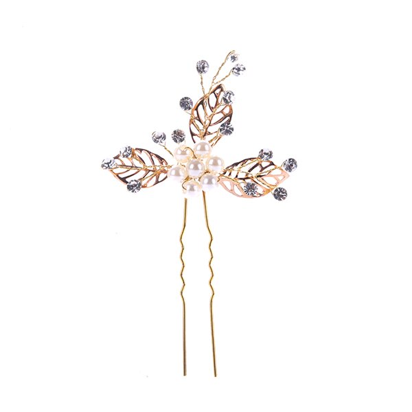 Women Pearl Rhinestone Hairpins