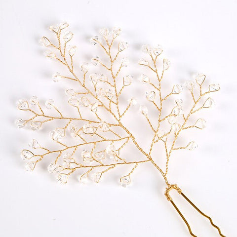 Women Pearl Rhinestone Hairpins