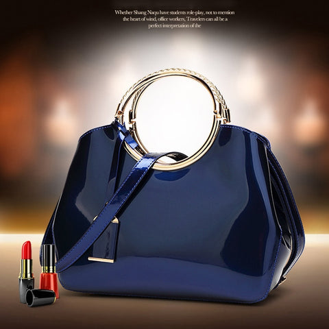 Women  Patent Leather Handbags