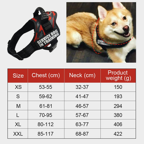 Pet Dog Adjustable Harnesses