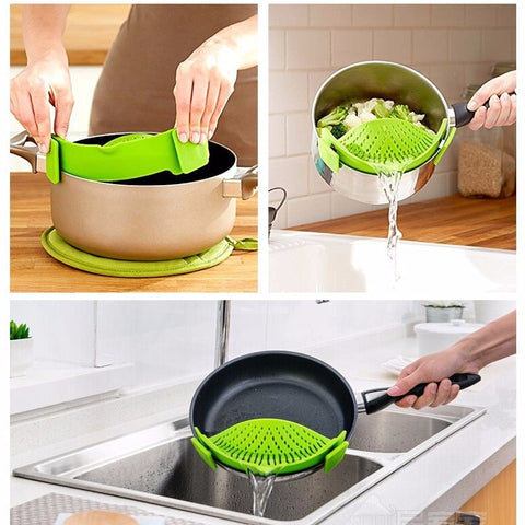 Silicone Leakproof drainer