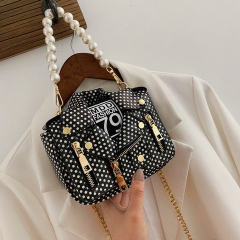 Women  Mini Jacket Shoulder Bag