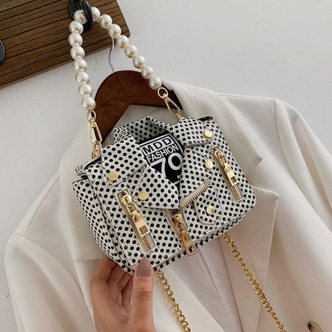 Women  Mini Jacket Shoulder Bag