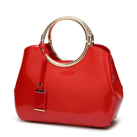Women  Patent Leather Handbags