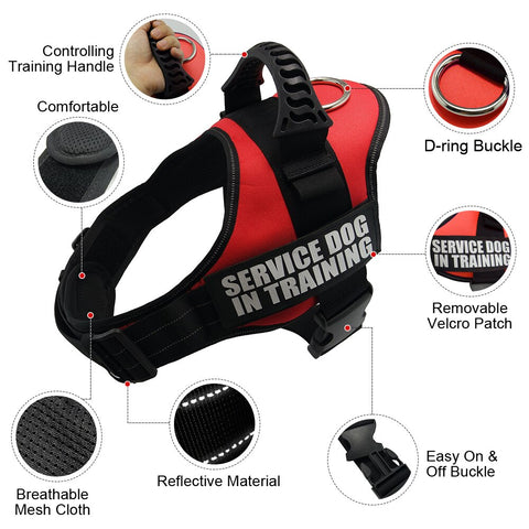 Pet Dog Adjustable Harnesses