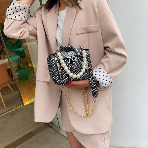 Women  Mini Jacket Shoulder Bag