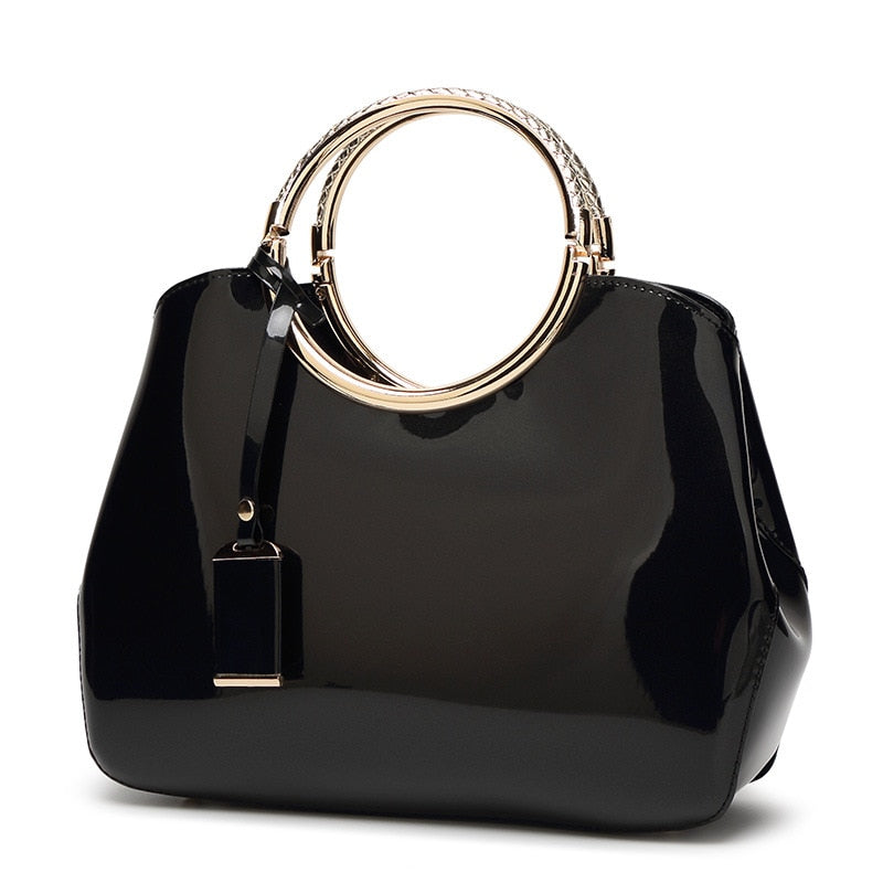 Women  Patent Leather Handbags