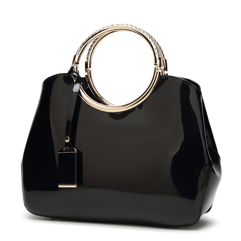 Women  Patent Leather Handbags