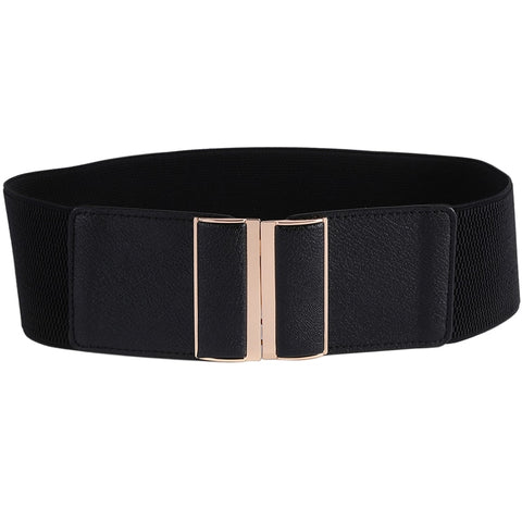 Women Wide Elastic Stretch Belt
