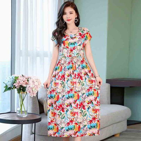 Woman Summer Beach Dress