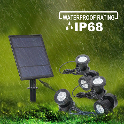 RGB Color Changing Solar Spotlight
