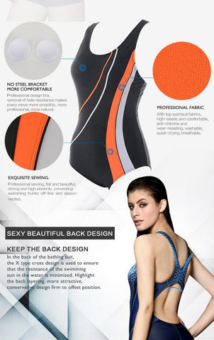 Women  One-piece Swimwear